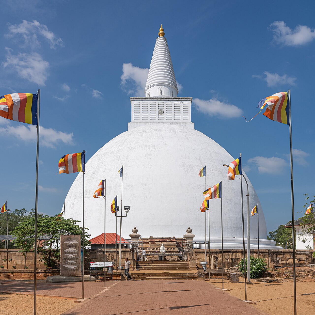 Real photo of Mirisavetiya Stupa